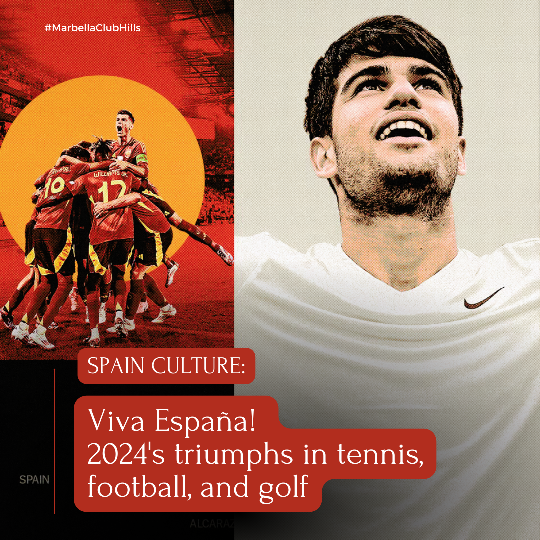 Viva España! Triumphs in tennis, football, and golf